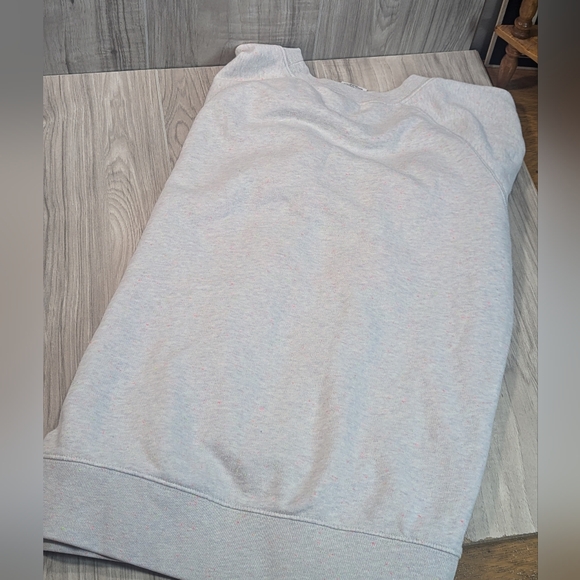 2013 Victoria's Secret VS LOVE PINK Texture Crest Confetti Sweatshirt (Small) - Picture 6 of 13